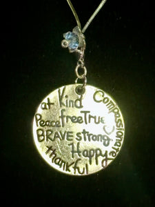 Exclusive Edition Jeweled XTension Lt. Blue Faceted Crystal Buds on Stretchy Unbreakable Cord Bonus Butterfly Endings