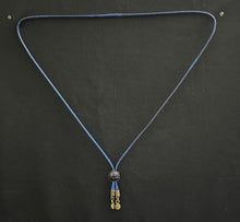 Load image into Gallery viewer, &quot;I&quot; CORD-IT Blue Round Natural Gemstone Composite/Designer Discs