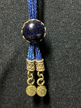 Load image into Gallery viewer, &quot;I&quot; CORD-IT Blue Round Natural Gemstone Composite/Designer Discs
