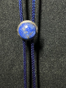 "I" CORD-IT Blue Round Natural Gemstone/HummingBirds