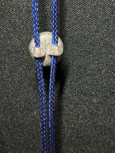 "I" CORD-IT Blue Round Natural Gemstone/HummingBirds