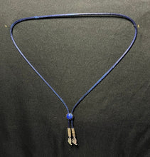 Load image into Gallery viewer, &quot;I&quot; CORD-IT Blue Round Natural Gemstone/LoveDoves