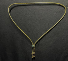 Load image into Gallery viewer, &quot;I&quot; CORD-IT Olive Green Round Natural Gemstone/Designer Discs
