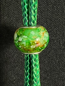 CORDIAL TIE Green CTG11 Marbleized Art Deco Sphere