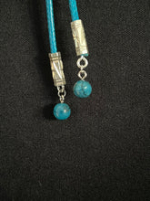 Load image into Gallery viewer, CORDIAL TIE Turquoise CTTQ1 Diamond Genuine Gemstone