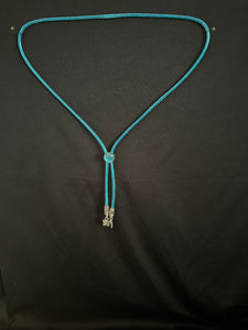 CORDIAL TIE Turquoise CTTQ4 Round  Glass Stone