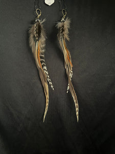 Feather Natural Stone Earrings 10