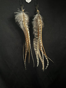 Feather Natural Stone Earrings 15