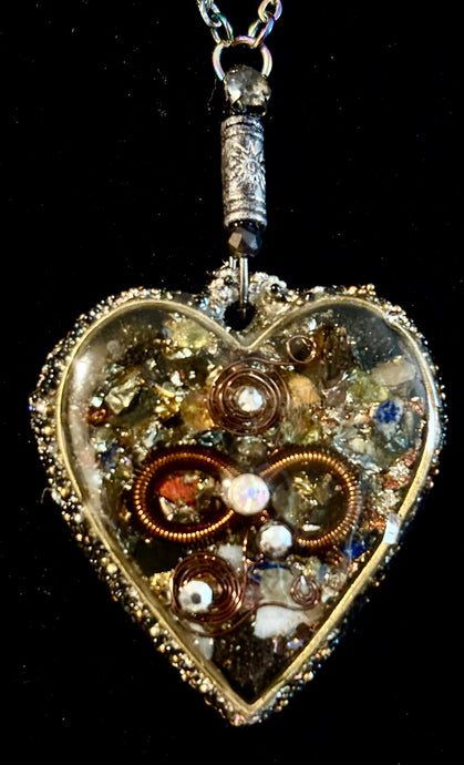 Infinite Orgonic Heart Magnetic Crystallized Coils 