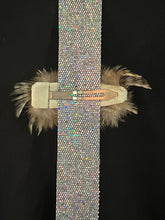 Load image into Gallery viewer, FEATHER GEMSTONE Hair/Hat Clip FC1