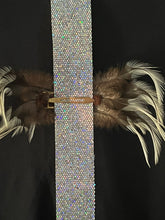 Load image into Gallery viewer, FEATHER GEMSTONE Hair/Hat Clip FC12