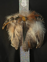 Load image into Gallery viewer, FEATHER GEMSTONE Hair/Hat Clip FC15