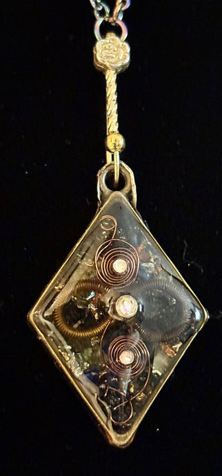 Infinite Orgonic DIAMOND Crystallized Coils/Swirls 