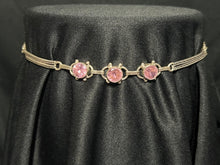 Load image into Gallery viewer, HUGGERBAND Sterling Silver Pink Natural Gemstones