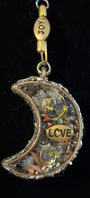 Load image into Gallery viewer, Orgonic Crescent Moon &quot;Spun Double LOVE&quot;