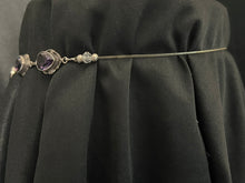 Load image into Gallery viewer, HUGGERBAND Sterling Silver Deep Amethyst Natural Gemstones