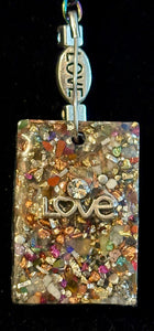Original Orgonic Window Magnetic Crystallized Points "Eternal Flower of Life"