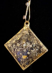 Ultra Orgonic Slim Mega DIAMOND Crystallized Points "LOVE Happiness"