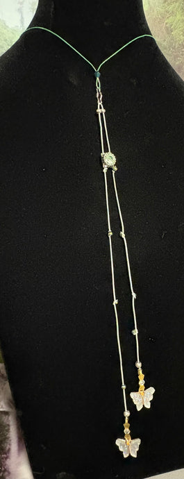 Jeweled XTension Special Edition DUO Soft Pastel Fancy Faceted Crystals on Elastic Cord Includes Metallic XTension BAND-IT!  Your Choice of Instant END-ITs