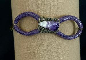 INFINITY Band Unique Genuine Gemstone 91