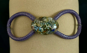 INFINITY Band Orgonic Gemstone Composite 96