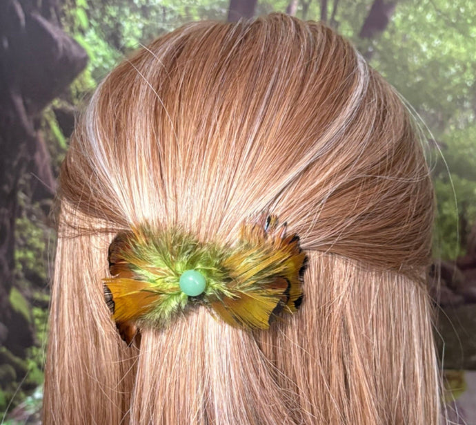 CLIP-IT Feather & Gemstone Wings 8