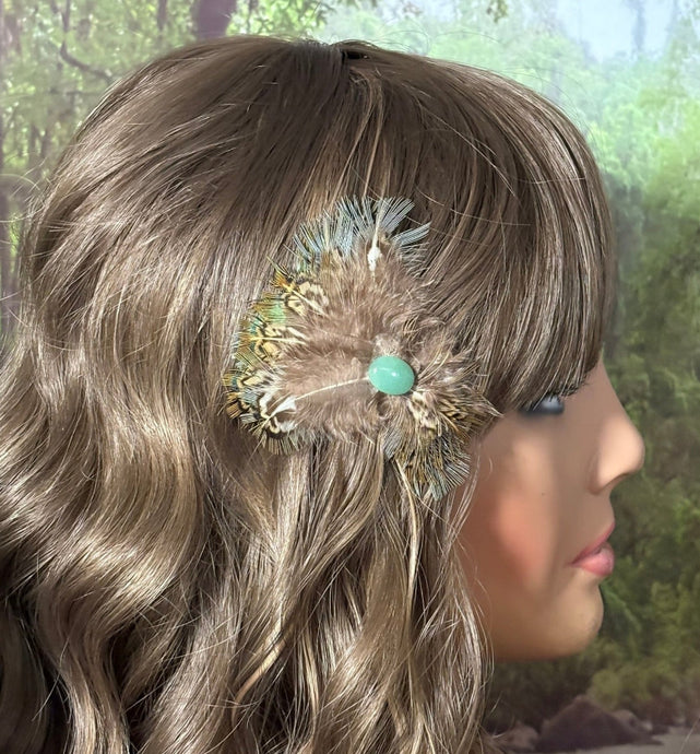 CLIP-IT Feather & Gemstone Wing 9