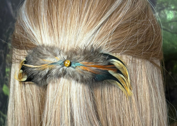 CLIP-IT Feather & Gemstone Wings 15