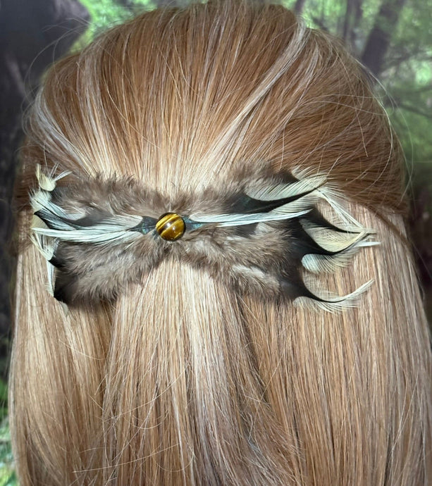 CLIP-IT Feather & Gemstone Wings 18
