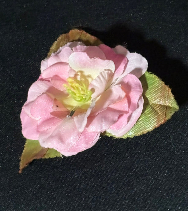 Faux Flower Pink Rose Sensation 'Butterfly'