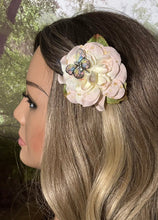 Load image into Gallery viewer, Faux Flower Pink Crystal Rose &#39;Butterfly Fairy&#39;