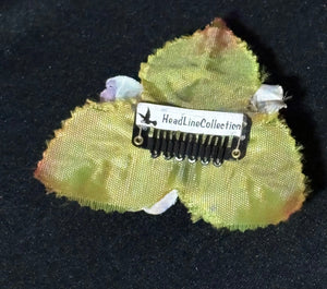 Faux Flower Hand Dyed Pastel Blossom 'Butterfly'