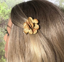 Load image into Gallery viewer, Faux Flower Golden Brown Blossoming Buddies &#39;Gemstones&#39;
