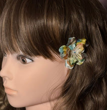 Load image into Gallery viewer, Faux Flower Hand Dyed Rainbow Crystal Blossom &#39;Butterfly&#39;