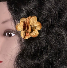 Load image into Gallery viewer, Faux Flower Tanned Brown Duo &#39;Gemstones&#39;