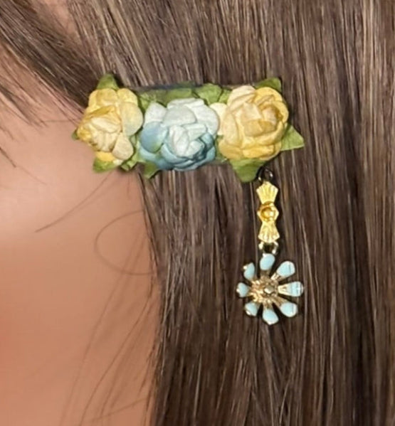 CLIP-IT Charming Attachment Yellow RoseBuds & Dainty Daisy
