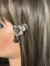 Load image into Gallery viewer, CLIP-IT Charming Attachment Glittery Mosaic Rose Gemstone Setting &amp; Rose