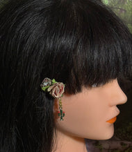 Load image into Gallery viewer, CLIP-IT Charming Attachment Coral Rose Bud Gemstone Setting &amp; Cute Cactus