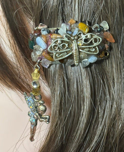CLIP-IT Charming Attachment Dragonfly Gemstone Setting & Fairy