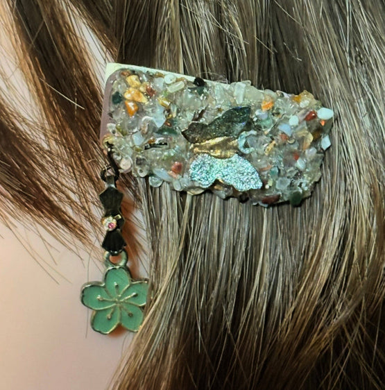 CLIP-IT Charming Attachment Butterfly Gemstone Setting & Flower