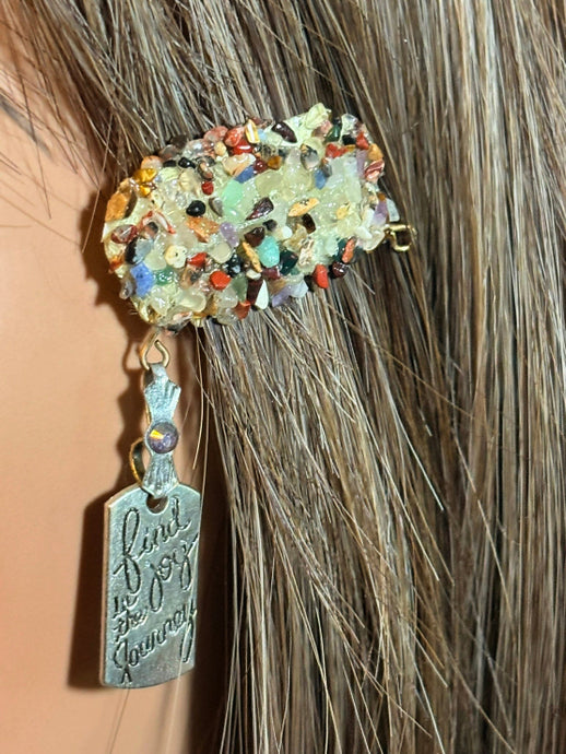 CLIP-IT Charming Attachment Multi Gemstone Setting & 