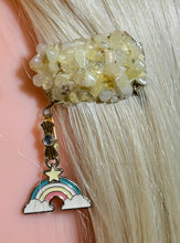 Load image into Gallery viewer, CLIP-IT Charming Attachment Citrine Gemstone Setting &amp; Star Rainbow