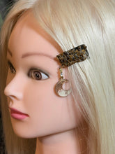 Load image into Gallery viewer, CLIP-IT Charming Attachment Tiger Eye Gemstone Setting &amp; Half &amp; Half Crescent Moon