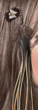 Load image into Gallery viewer, CLIP-IT XTension Butterfly Black Glitter Velvet &amp; Feathers