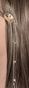 CLIP-IT XTension Colorful Velvet & Stretchy Clear Faceted Crystals