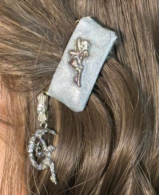 CLIP-IT Charming Attachment Glow in the Dark Fairy & Fairy Crescent Moon