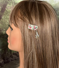 Load image into Gallery viewer, CLIP-IT Charming Attachment Pink Floral Tiny Rhinestone Trim &amp; Fairy