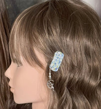 Load image into Gallery viewer, CLIP-IT Charming Attachment Blue Floral &amp; Fairy Crescent Moon