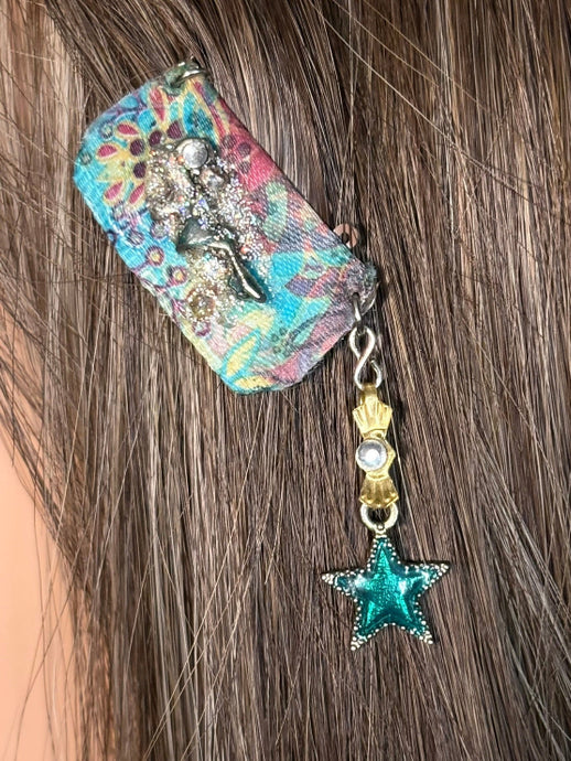 CLIP-IT Charming Attachment Fairy Colorful Background & Blue Star
