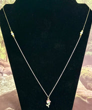 Load image into Gallery viewer, Precious Metal POWER BAND-IT Sterling Silver Chain/Gold Filled Colorful Crystal Flower &amp; Accents